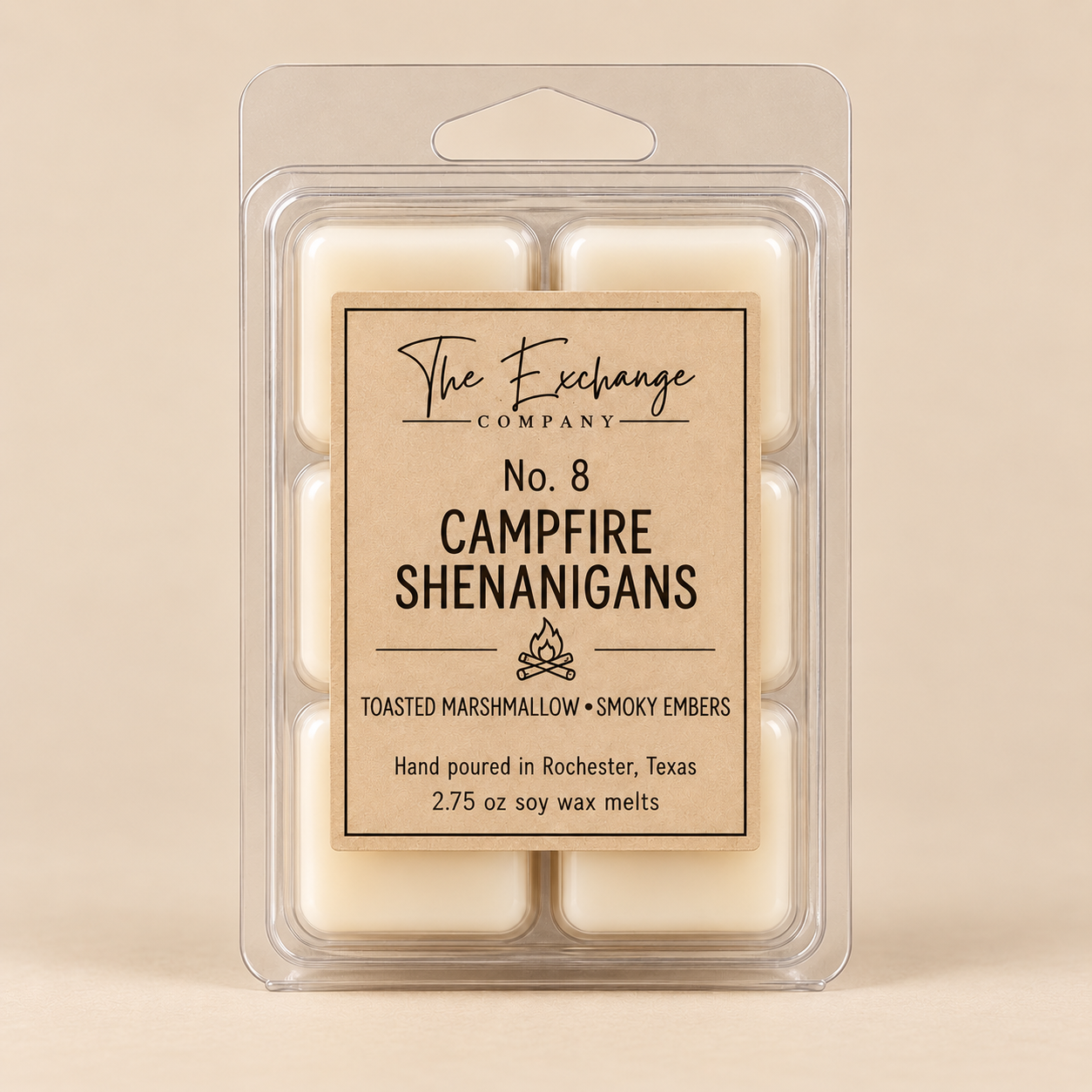 No. 8 Campfire Shenanigans | Wax Melt