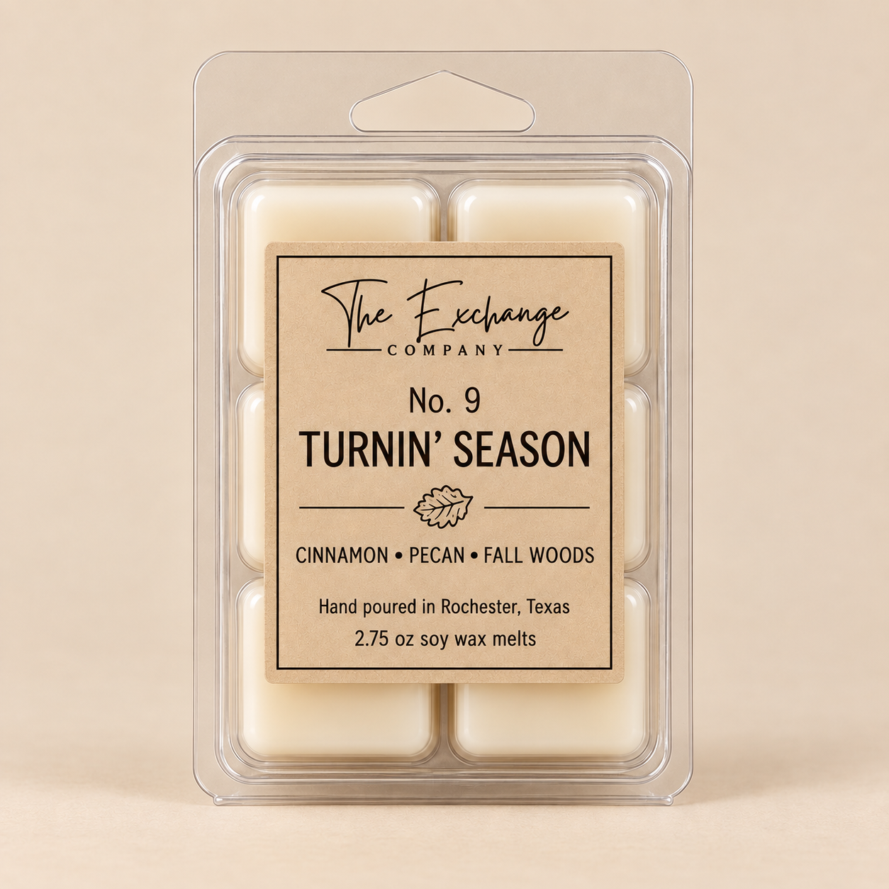 No. 9 Turnin' Season | Wax Melt