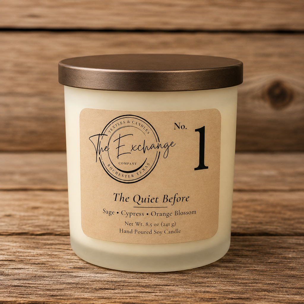 No. 1 -The Quiet Before | Soy Candle
