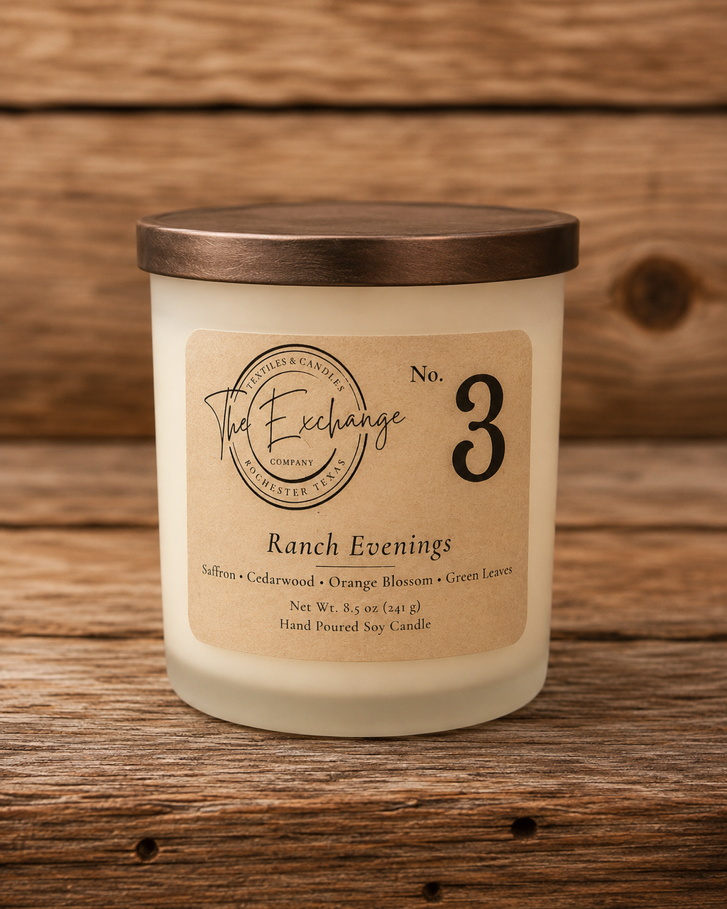 No. 3 - Ranch Evenings | Soy Candle