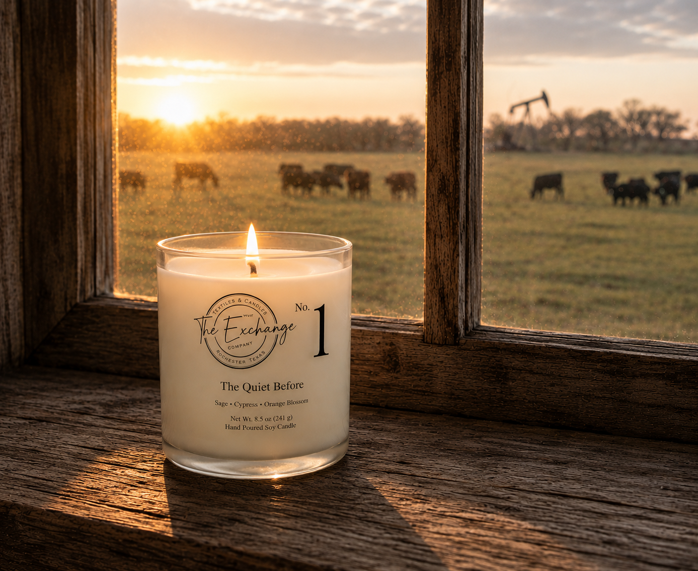 No. 1 -The Quiet Before | Soy Candle