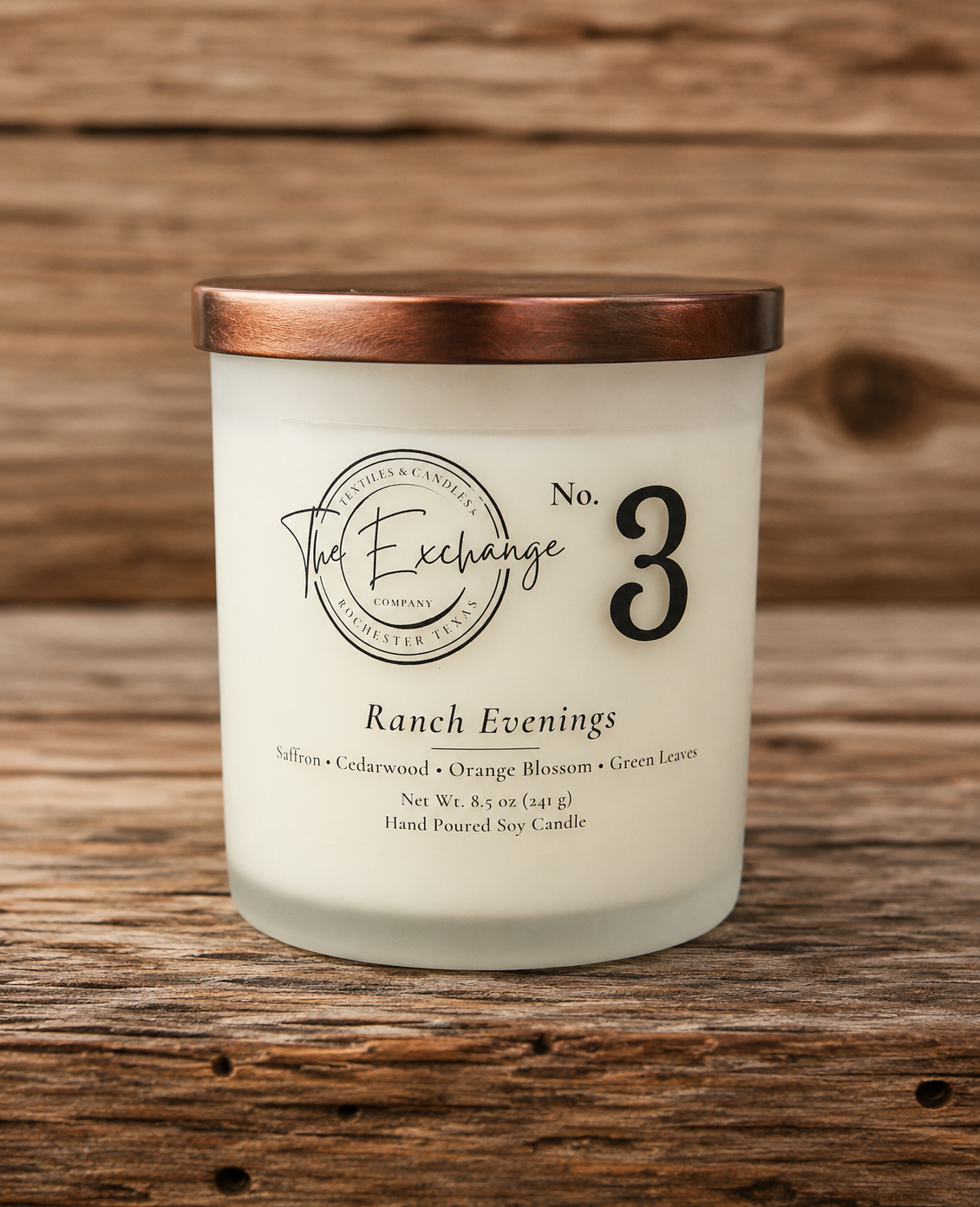 No. 3 - Ranch Evenings | Soy Candle