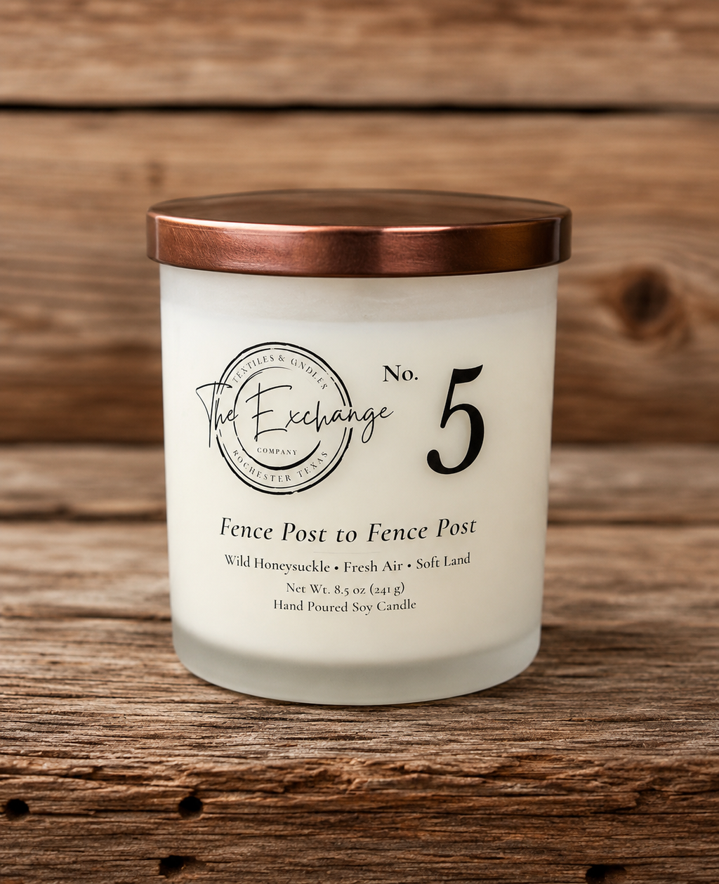 No. 5 - Fence Post to Fence Post | Soy Candle