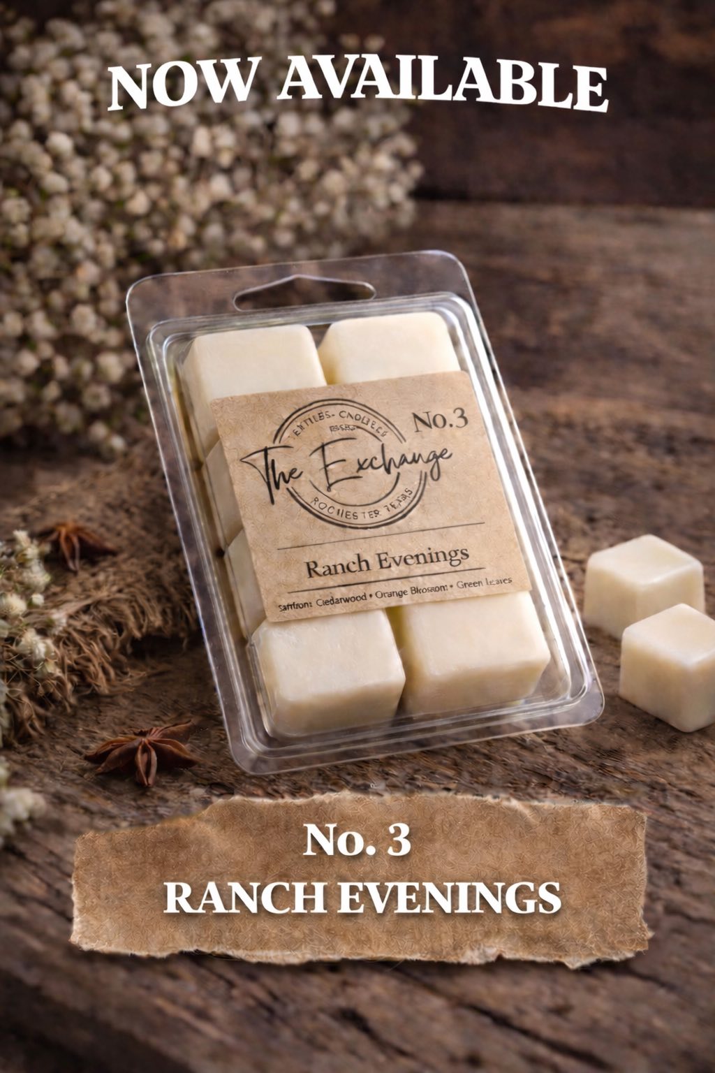No. 3 - Ranch Evenings | Wax Melt