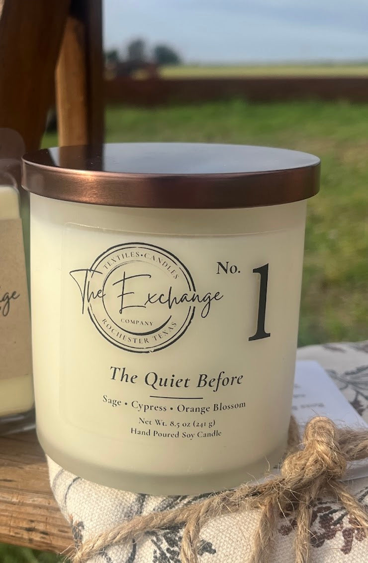 No. 1 -The Quiet Before | Soy Candle
